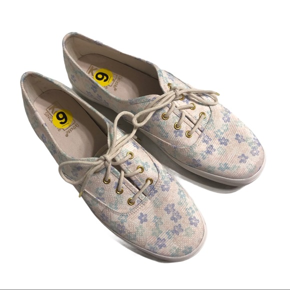 NWT Keds Champion Embroidered Floral Sneakers - Picture 3 of 10
